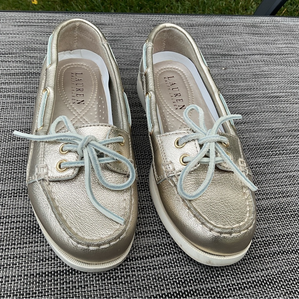 Ralph Lauren Boat Shoes Size 6
